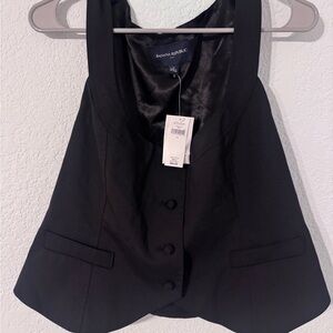Banana Republic Elegant Black Vest new with tags
